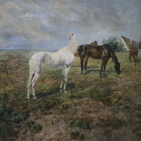 Ebner, Richard (1860-1911) - Auf der Pferdekopp - фото 7