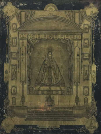 Hinterglasbild "Nuestra Señora de Begoña" - 19. - Foto 1
