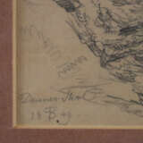 Monogrammist (19.Jh.) - "Dauner Thal", 1849, Bl - Foto 6