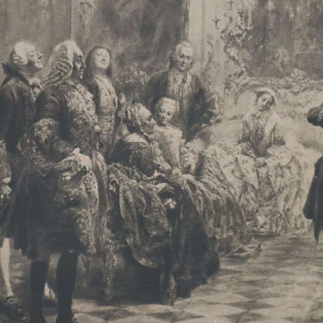 Menzel, Adolph von (1815 Breslau - 1905 Berlin, - Foto 5