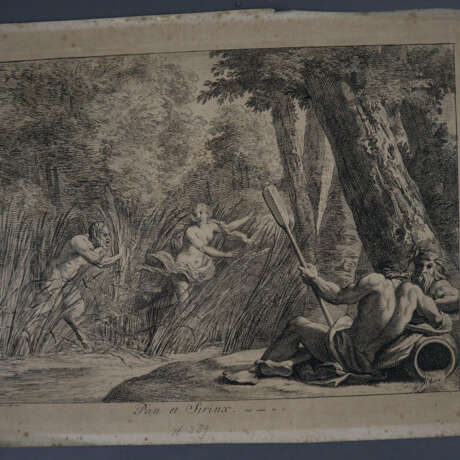 Picart, Bernard (1673-1733) - "Pan et Sirinx", - фото 2