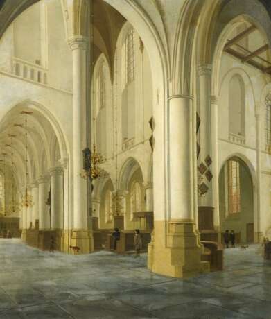 Kircheninterieur (St. Bavo in Haarlem?) - фото 1