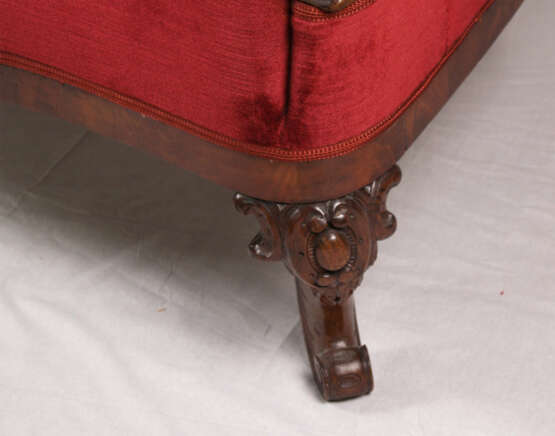Louis-Philippe-Sofa und zwei Sessel - Dekorativ - Foto 6