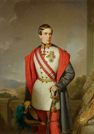 Portrait des Kaisers Franz Joseph I - Foto 1