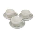 MEISSEN coffee and mocha service 'New cutout white', 20th c. - фото 5