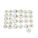 MEISSEN 78-piece coffee and mocha service 'Colorful Flowers', 1st and 2nd choice, 20th century. - Foto 5