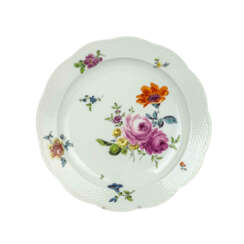 MEISSEN plate, 2nd choice, 19th/20th c.