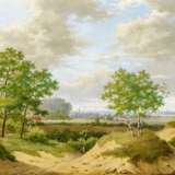 Holländische Landschaft mit Reisigsammlern - фото 1