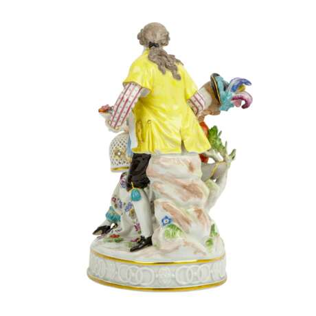 MEISSEN Love group with birdcage, 20th c. - фото 2