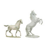 HUTSCHENREUTHER/KAISER two horse figures, 2nd half of 20th c. - photo 2