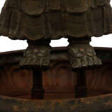 3 figures made of wood (CHINA) and metal (SINOTIBETISCH), - photo 11