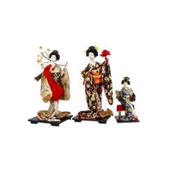 3 Japanese costume dolls from Kakuro Yokoyama :