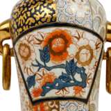 Pair of unusual vases in Imari style, 20th century, - фото 2