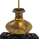 Fine Japanese bronze vase as a table lamp. - фото 15
