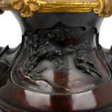 Fine Japanese bronze vase as a table lamp. - Foto 16