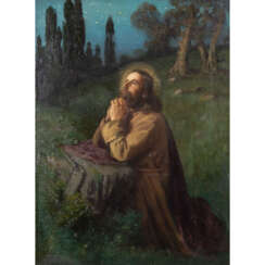 MÜLLER, KARL (1818-1893) "Jesus on the Mount of Olives".