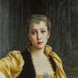 PAINTER/IN 20th century, "Young lady in historical interior", - photo 4