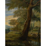 PAINTER/IN 18th/19th century, "Romantic river landscape", - Foto 1