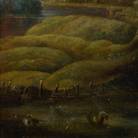 PAINTER/IN 18th/19th century, "Romantic river landscape", - photo 5
