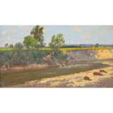GOTTFRIED, OSWALD (1869-1949) "River Landscape in Sunlight". - фото 1
