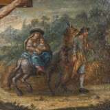 Painter of the Alpine region 18th century, "Crucifixion and four scenes from the life of Christ", - Foto 3