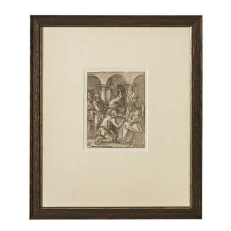 DÜRER, ALBRECHT, after (1471-1528), "Crowning with Thorns" from the set "Little Passion", 1511, - photo 1