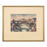 GASSEBNER, HANS (1902-1966), "Bridge at Toledo," 1953, - Foto 2