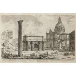 PIRANESI, GIOVANNI BATTISTA (1720-1778), "Arco di Settimio Severo",
