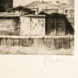 FRANK, SEPP (1889-1969), 2 views Rome: "Castel Sant'Angelo" & "Panorama with St. Peter", - фото 5