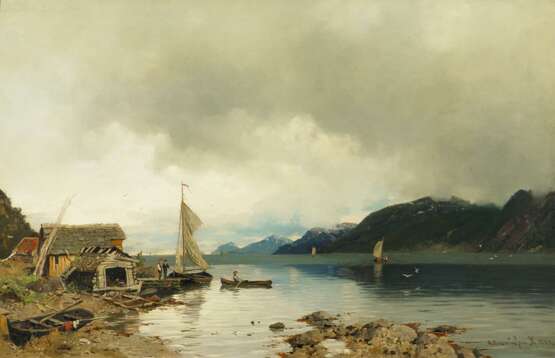 Im Hardangerfjord in Norwegen - фото 1