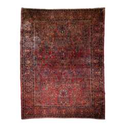 Oriental carpet. SAROUGH/PERSIA, c. 1920/30, c. 408x305 cm.