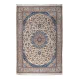 Oriental carpet with silk. NAIN/PERSIA, 21st century, ca. 385x250 cm. - фото 1