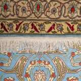 3 Oriental silk carpets. HEREKE, 20th c., - photo 3