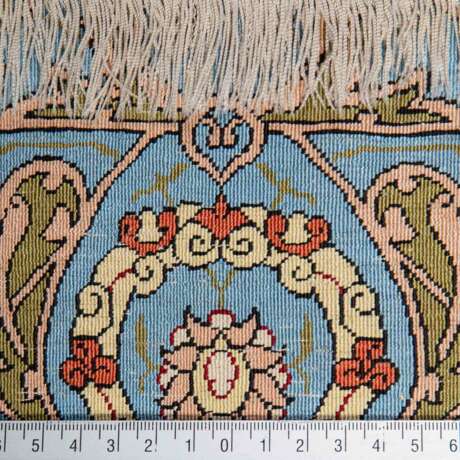 3 Oriental silk carpets. HEREKE, 20th c., - photo 4