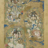 A LARGE DAOIST `WATER AND LAND RITUAL` SILK PAINTING - фото 1