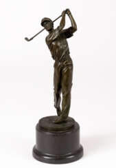 MILO (1955), Golfspieler, Bronze, signiert