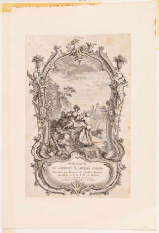 Jean François DE CUVILLIÉS (1695-1768), Original-Kupferstich, 18. Jh. - фото 1