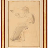 Léo Paul Samuel ROBERT (1851-1923), Junge Künstlerin, Zeichnung, datiert 1900 - Foto 2