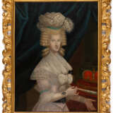 UNBEKANNTER MALER, Portrait einer Fürstin, Öl auf Leinwand, 18. Jh. - photo 2