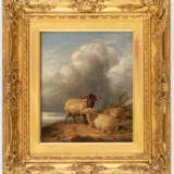 UNBEKANNTER MALER, Schafe, Öl auf Holz, 19. Jh. - photo 2