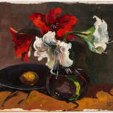 Herman HIENSCH (1912-1968), Stillleben mit Blumen, Öl auf Hartfaserplatte, signiert - Foto 1