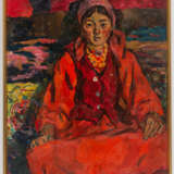 Maks Avadevic BIRSHTEIN (1914-2000), Mädchen aus Pamir, Öl auf Leinwand, signiert und datiert 1968 - Foto 2