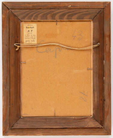 Jean Gabriel DOMERGUE (1889-1962), Capra, Öl auf Hartfaserplatte, signiert - фото 3