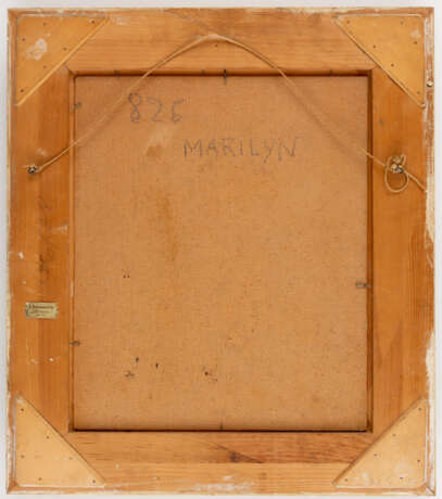 Jean Gabriel DOMERGUE (1889-1962), Marylin, Öl auf Hartfaserplatte, signiert - photo 3