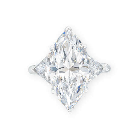 DIAMOND RING, MOUNTED BY CARTIER - Foto 1