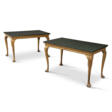 A PAIR OF IRISH GEORGE I-STYLE GILTWOOD AND CUT-GESSO CENTRE TABLES - Prix ​​des enchères