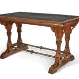 A GOTHIC REVIVAL CENTER TABLE - фото 2