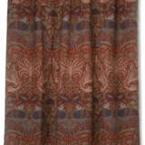 THREE PAIRS OF ENGLISH WOOL DOUBLECLOTH CURTAINS, 'PEACOCK & DRAGON' - photo 1