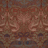 THREE PAIRS OF ENGLISH WOOL DOUBLECLOTH CURTAINS, 'PEACOCK & DRAGON' - photo 3