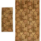 AN ENGLISH ARTS AND CRAFTS COTTON VELVET CURTAIN - photo 1